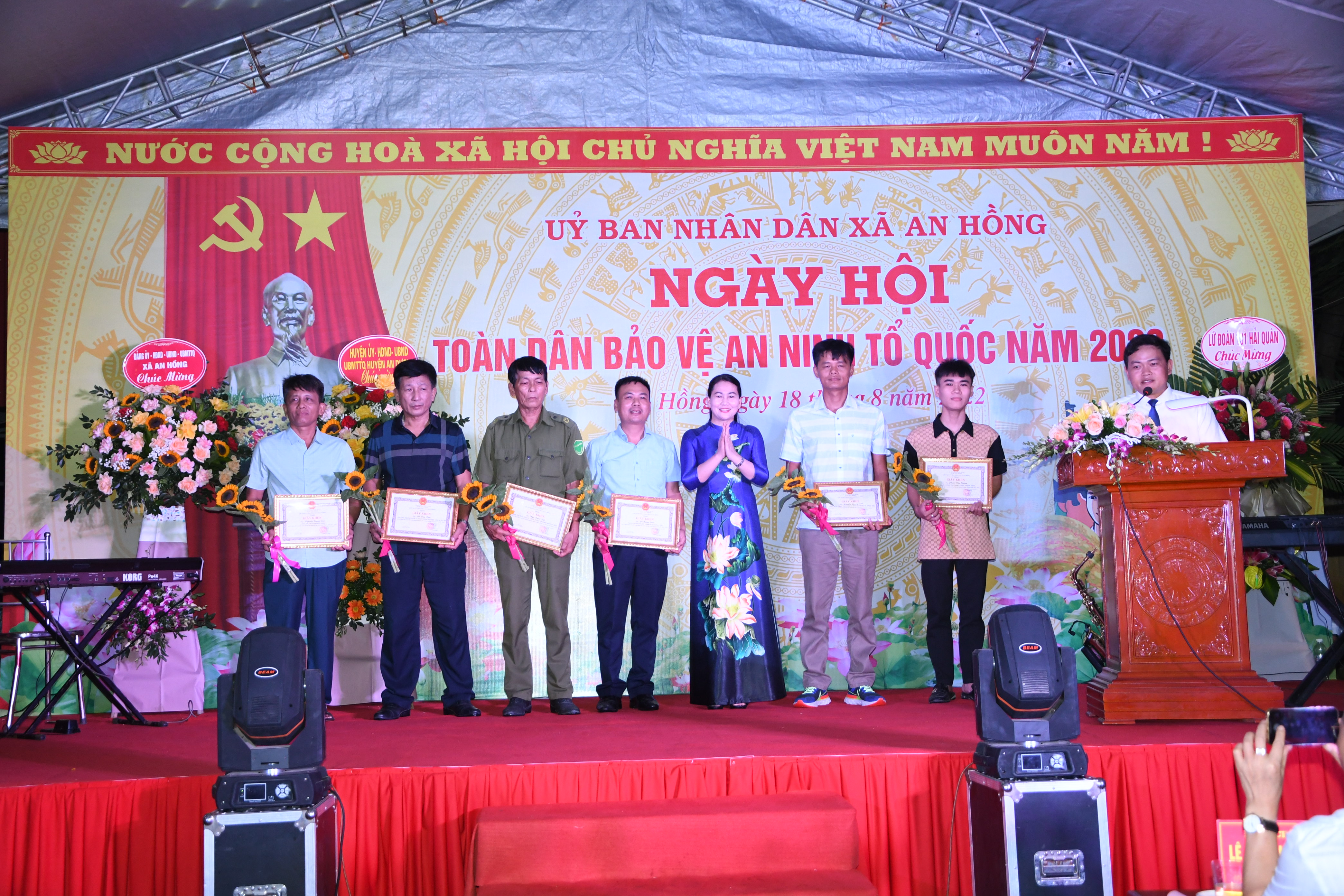 Xã An Hồng (An Dương): Tổ chức Ngày hội toàn dân bảo vệ an ninh Tổ quốc